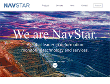 Tablet Screenshot of navstar.com