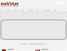 Tablet Screenshot of navstar.pl